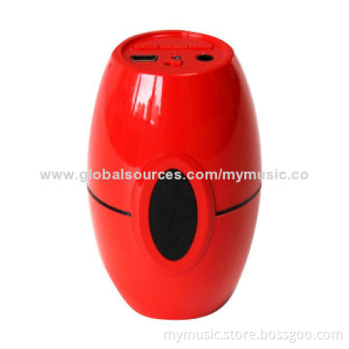 Wireless Bluetooth Mini Speaker with Lithium Polymer Battery, Input of 400mAh